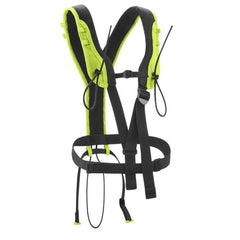 EDELRID TreeRex Bungee Chest Harness side view with attachment loops