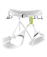 Edelrid Prisma Guide harness with a slimline design for agile climbing comfort.