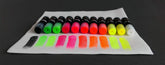 Eds Fly Shop Skafars Neon Euro Nymphing Wax Sighter Tubes in action, helping depth awareness on river rigs.