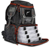 Ego Kryptek Tactical Tackle Box Backpack front view showing rugged 1000D nylon for durability