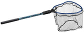 Ego S1 Slider net extended in a boat for easy shore-to-boat landing.