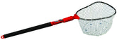 Ego S2 Slider handle extended shows adjustable reach for shore and boat netting