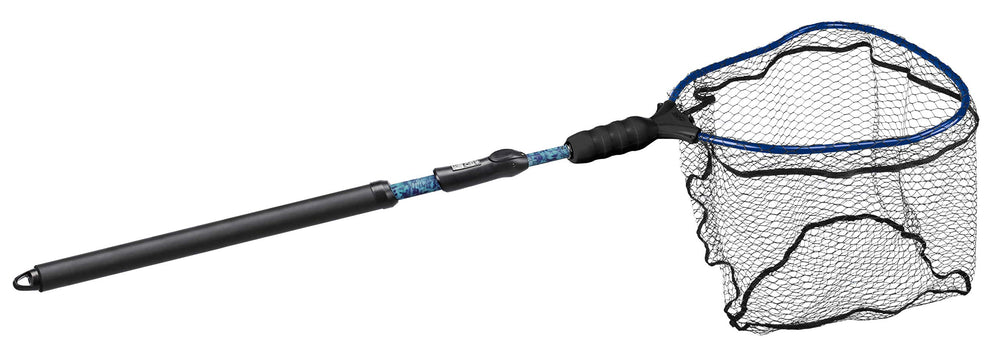 Ego S2 Slider handle extended for long-reach casting and landing.