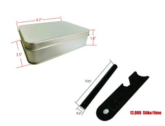 eGreen ferro rod sparks for quick ignition in any weather