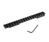 EGW HD Weatherby Mark V 0MOA Picatinny scope mount for precise long-range setups
