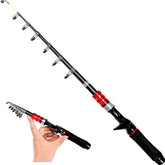 EHERDM Telescopic Rod collapsed for travel storage and portability.