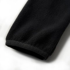 Eigioo fleece jacket close-up shows soft brushed neck area.