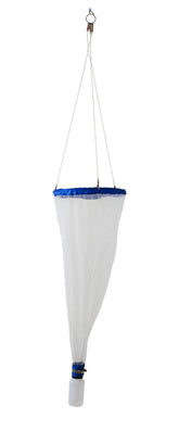 EISCO Plankton Net opening view showing wide mouth for easy sample inspection.