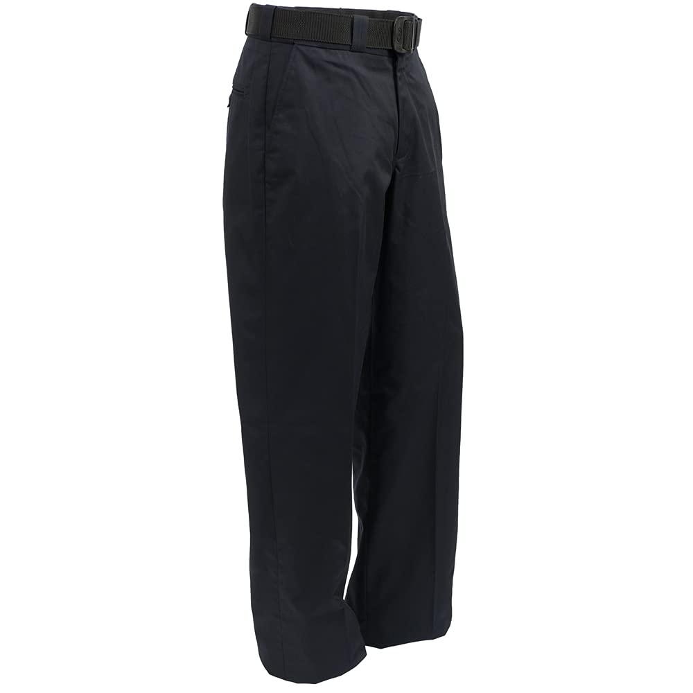 Elbeco Tek3 4-Pocket Pants Navy front view with stretch comfort and fluid resistance.