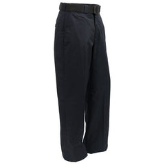 Elbeco Women's Navy Tek3 4-Pocket pants front view with ergonomic fit and utility access.