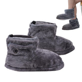 Electric Heated Booties warmth visual demonstrates cozy warmth on cold evenings.