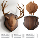 ElectricWise deer antler mounting kit plaque ready to mount trophies on a sturdy plaque.
