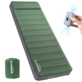Elegear air-foam sleeping pad inflates with built-in pump for quick setup