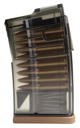 Elite Force HK M110 A1 magazine top view, high-capacity design for long skirmishes.