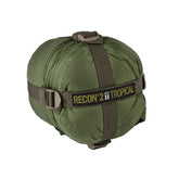 Elite Survival Systems Recon 2 Gen sleeping bag top view demonstrates compact warmth for camping