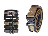 Elite Tribe Cobra Riggers Belt with D-Ring and MOLLE for secure gear attachment in outdoor use