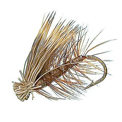 Elk Hair Caddis Brown Fly Fishing Flies - 1 Dozen