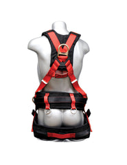 Elk River EagleTower hips D-ring with versatile attachment points for positioning.