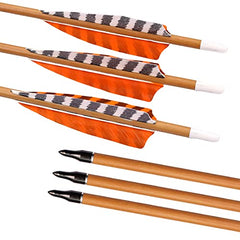 ELONG OUTDOOR 100-grain field points with aluminum insert for durability.