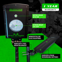Elusive Wildlife Kill Light Outfitter delivers up to 20000 lumens for clear long-range illumination.