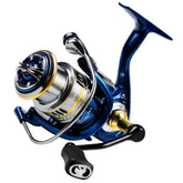 Elvaesther spinning reel smooth 5.2:1 gear ratio for effortless retrieves