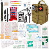 Emblem Outdoor OD 242 first aid kit with MOLLE pouch for quick access.