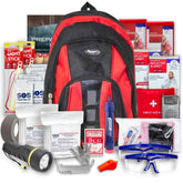 Emergency Zone 72-hour backpack ready for rugged survival and family preparedness.