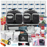 Emergency Zone urban survival bug out bag assembled front view shows ready-to-go 72-hour kit