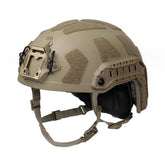 Emersongear Fast SF helmet front view with headset compatibility for seamless comms