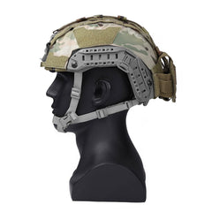 Emersongear OC A4 helmet cover top view emphasizing compact profile.