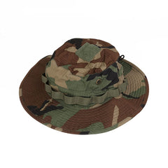 EmersonGear Tactical Boonie Hat camouflage, side view, quick-dry comfort for hot weather