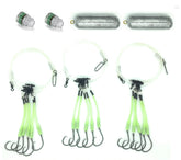 End Game Deep Drop Tilefish Rig trio ready for deep-water fishing