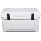 Engel 45 Cooler demonstrates long-lasting ice retention for camping and fishing.