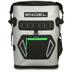 Engel BP25-LG roll-top open for quick access to drinks and snacks