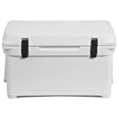 ENGEL ENG35 cooler with lid open demonstrates 35-quart capacity.