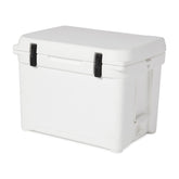 Engel ENG50 cooler with ice retention for camping trips.