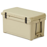 ENGEL ENG65 cooler exterior highlighting rugged durability for camping and fishing adventures.