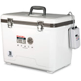 ENGEL ENGLBC30-N 30qt live bait cooler with aerator keeps minnows lively for hours.