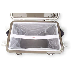 Engel insulated bait cooler shell preserves bait temperature