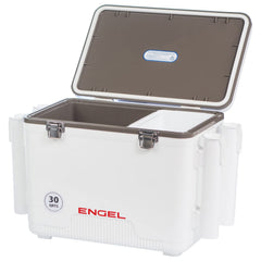 ENGEL UC30 built-in rod holders for convenient fishing access