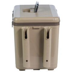 Engel UC30 built-in rod holders keep gear organized during fishing trips