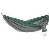 ENO SingleNest hammock packed in a backpack for easy portability and adventure.