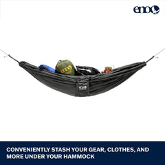 ENO Underbelly Gear Sling compatible with ENO hammocks for a seamless setup.