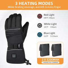 Envyvip Heated Gloves index finger for precise touchscreen use and warmth.