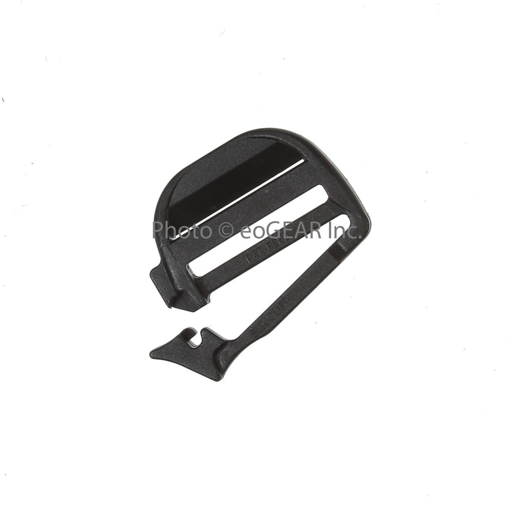 eoGEAR Adjustable Slik Clip on thin webbing for quick secure attachment.