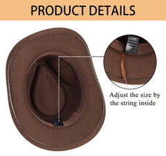 Adjustable inner drawstring hat for kids ages 4-12 with sun protection