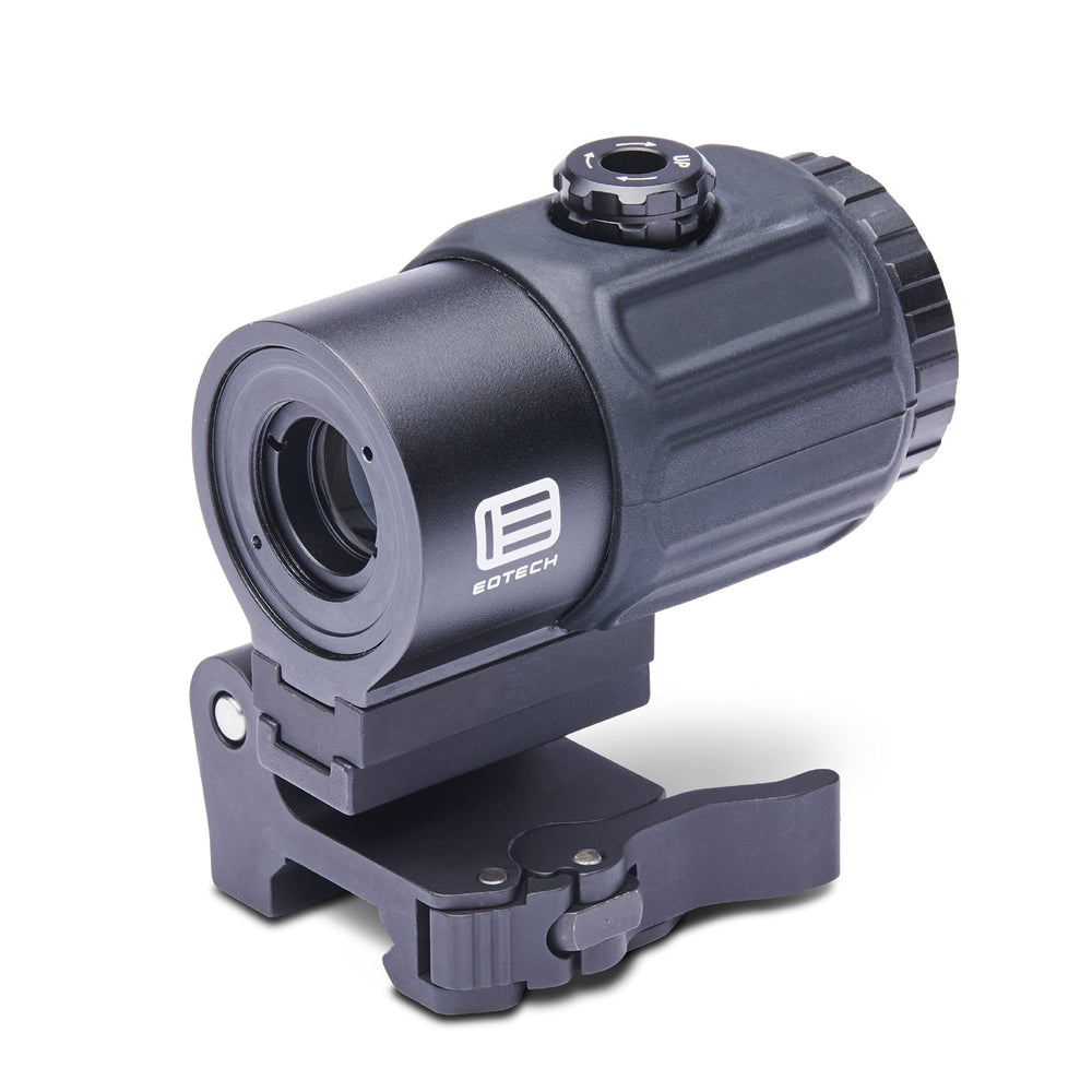 EOTECH G43 3x magnifier view enables faster mid-range targeting.
