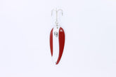 Eppinger Dardevle copper-back spoon, 3/4 oz, glinting lure for pike and bass.