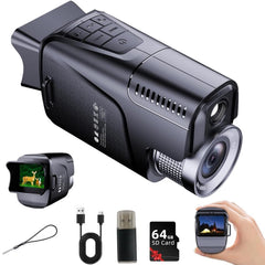 EQUEEN Night Vision Monocular with 850nm IR for clear darkness surveillance and hunting prep.