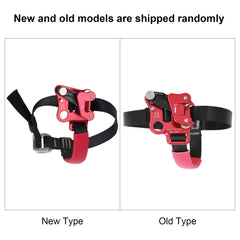 Equlup climbing foot ascender pulley close-up demonstrates reduced rope wear